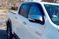 Toyota Hilux 2015– Logu vēja deflektori (4 gab., HIC) foto 7