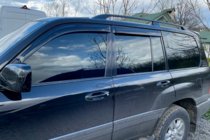 Toyota Land Cruiser 100 1998–2007 Logu vēja deflektori (4 gab., HIC) foto 1