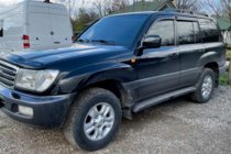Toyota Land Cruiser 100 1998–2007 Logu vēja deflektori (4 gab., HIC) foto 2
