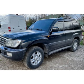 Logu vēja deflektori (4 gab., HIC) Toyota Land Cruiser 100 1998–2007 foto 2