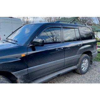 Logu vēja deflektori (4 gab., HIC) Toyota Land Cruiser 100 1998–2007 foto 3