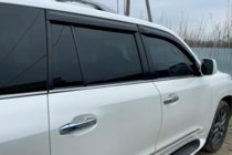 Toyota Land Cruiser 200 2007–2021 Logu lietus deflektori 8 cm (4 gab., HIC) foto 3