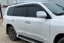 Toyota Land Cruiser 200 2007–2021 Logu lietus deflektori 8 cm (4 gab., HIC) foto 4