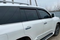 Toyota Land Cruiser 200 2007–2021 Logu lietus deflektori 8 cm (4 gab., HIC) foto 5