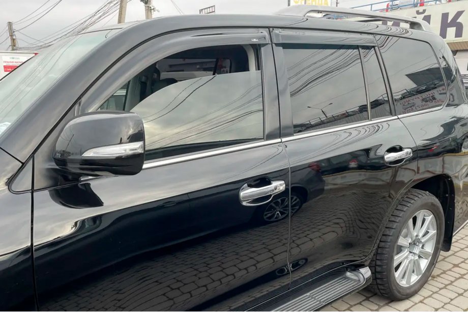 Toyota Land Cruiser 200 2007–2021 Logu lietus deflektori 8 cm (4 gab., HIC) Image