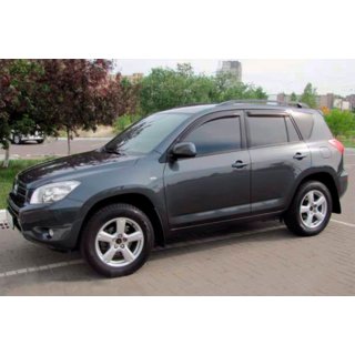 Logu vēja deflektori (4 gab., HIC) Toyota Rav 4 2001–2005 foto 1