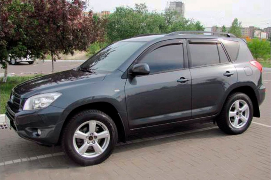 Toyota Rav 4 2001–2005 Logu vēja deflektori (4 gab., HIC) Image
