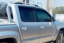 Volkswagen Amarok 2010–2022 Logu vēja deflektori (4 gab., HIC) foto 1