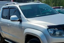 Volkswagen Amarok 2010–2022 Logu vēja deflektori (4 gab., HIC) foto 2