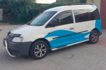 Volkswagen Caddy 2004–2010 Logu vēja deflektori (2 gab., HIC) foto 11