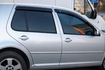 Volkswagen Golf 3 1991–2001 Logu vēja deflektori (4 gab., HIC) foto 6