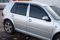 Volkswagen Golf 3 1991–2001 Logu vēja deflektori (4 gab., HIC) foto 5