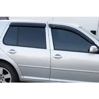 Logu vēja deflektori (4 gab., HIC) Volkswagen Golf 3 1991–2001 foto 1