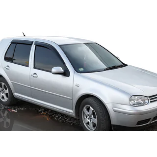 Logu vēja deflektori (4 gab., HIC) Volkswagen Golf 3 1991–2001 foto 3