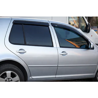 Logu vēja deflektori (4 gab., HIC) Volkswagen Golf 3 1991–2001 foto 2