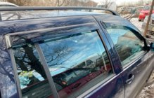 Volkswagen Golf 4 1997–2006 Logu vēja deflektori Variant (4 gab., HIC) foto 3
