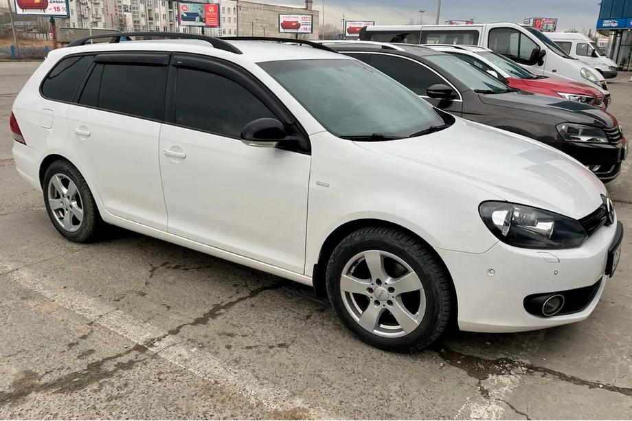 Volkswagen Golf 6 2008–2014 Logu vēja deflektori Variant (4 gab., HIC) Foto 2