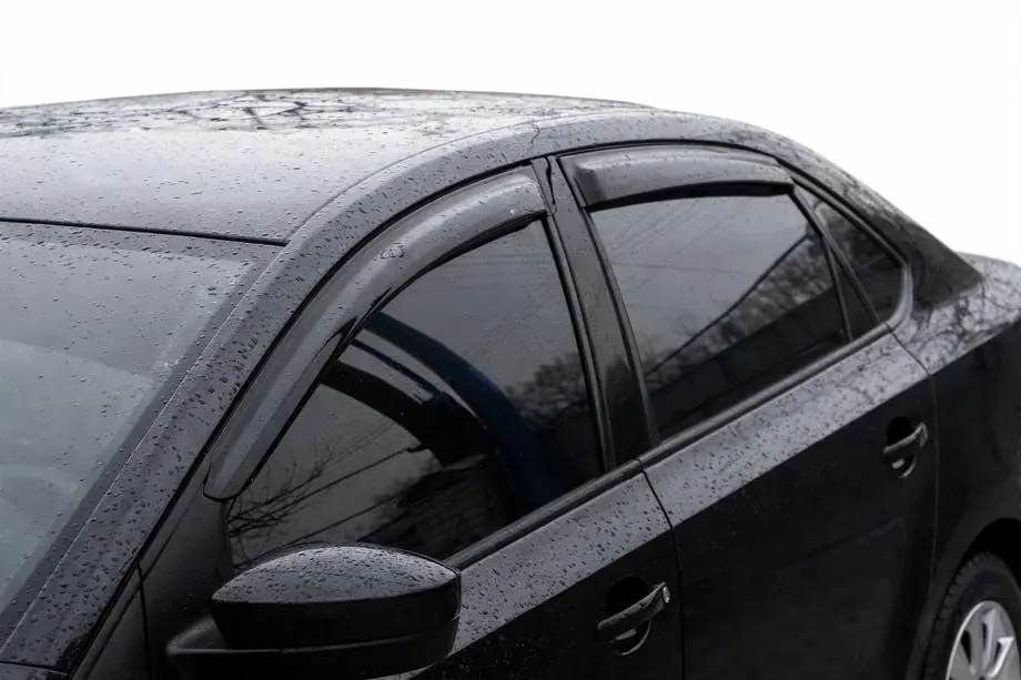 Volkswagen Polo 2010–2017 Logu deflektori SD (4 gab., HIC) Image