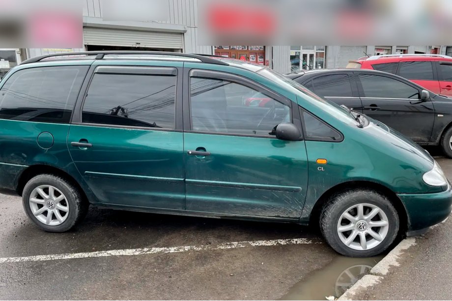 Volkswagen Sharan 1995–2010 Logu vēja deflektori (4 gab., HIC) Image