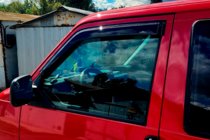 Volkswagen T4 Transporter 1990–2003 Logu vēja deflektori (2 gab., HIC) foto 1