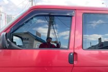 Volkswagen T4 Caravelle/Multivan 1990–2003 Logu vēja deflektori (2 gab., HIC) foto 7