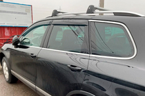Volkswagen Touareg 2010–2018 Logu vēja deflektori (4 gab., HIC) foto 2