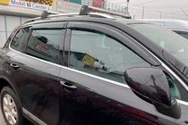 Volkswagen Touareg 2010–2018 Logu vēja deflektori (4 gab., HIC) foto 1