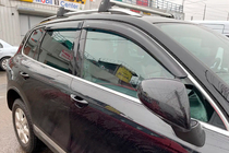 Volkswagen Touareg 2010–2018 Logu vēja deflektori (4 gab., HIC) foto 3