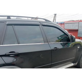 Logu vēja deflektori (4 gab., HIC) BMW X5 E70 2007–2013 foto 2