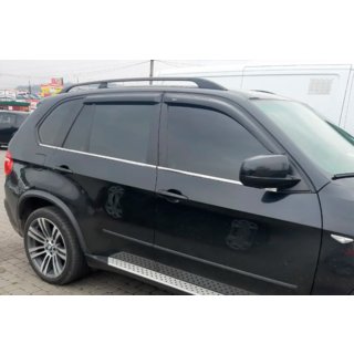 Logu vēja deflektori (4 gab., HIC) BMW X5 E70 2007–2013 foto 3