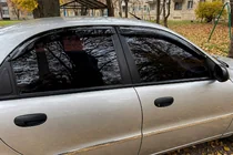 Daewoo Lanos 1998–2017 Logu vēja deflektori (4 gab., HIC) foto 2