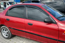 Chevrolet Lanos 1998–2017 Logu vēja deflektori (4 gab., HIC) foto 3