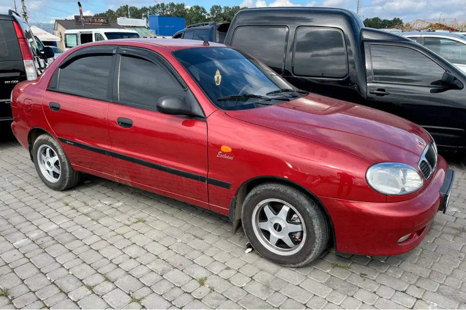 Chevrolet Lanos 1998–2017 Logu vēja deflektori (4 gab., HIC) Image