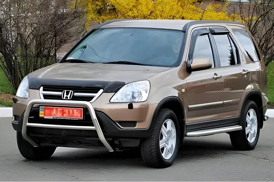 Honda CRV 2001–2006 Logu vēja deflektori (4 gab., HIC) Image