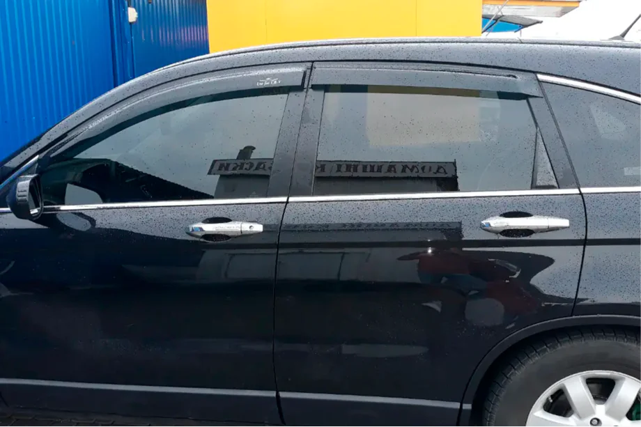 Honda CRV 2007–2011 Logu vēja deflektori (4 gab., HIC) Image