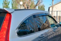 Honda CRV 2007–2011 Logu vēja deflektori ar hromētu līsti (4 gab., HIC) foto 5