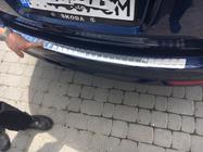 Mercedes E-class W212 2009–2016 Aizmugurējā bufera aizsarguzlika Carmos (SW, nerūsējošais tērauds) foto 3