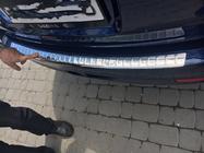 Mercedes E-class W212 2009–2016 Aizmugurējā bufera aizsarguzlika Carmos (SW, nerūsējošais tērauds) foto 4