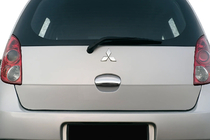 Mitsubishi Colt 2004–2012 Aizmugurējā durvju roktura uzlika (nerūsējošais tērauds) foto 1