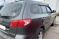 Hyundai Santa Fe 2 2006–2012 Logu vēja deflektori (4 gab., HIC) foto 2