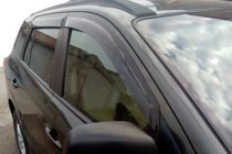Hyundai Santa Fe 2 2006–2012 Logu vēja deflektori (4 gab., HIC) foto 11