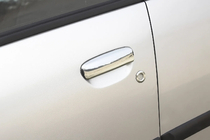 Mitsubishi Colt 2004–2012 Durvju rokturu uzlikas (4 gab., nerūsējošais tērauds) foto 1