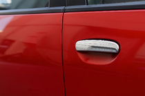 Mitsubishi Colt 2004–2012 Durvju rokturu uzlikas (4 gab., nerūsējošais tērauds) foto 2
