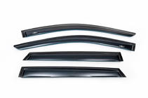 Hyundai Santa Fe 3 2012–2018 Logu vēja deflektori (4 gab., HIC) foto 4
