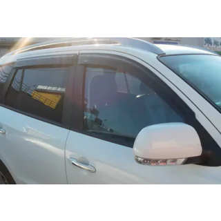 Logu vēja deflektori (4 gab., HIC) Hyundai Santa Fe 3 2012–2018 foto 2