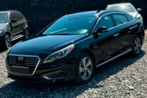 Hyundai Sonata LF 2014–2019 Logu vēja deflektori ar hromētu līsti (4 gab., HIC) foto 5