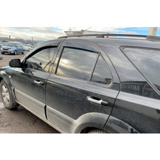 Logu vēja deflektori (4 gab., HIC) Kia Sorento I BL 2002–2009 foto 4