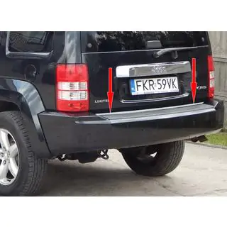 Bagāžnieka malas uzlika (nerūsējošā tērauda)