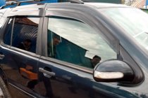 Mercedes ML W163 1997–2005 Logu vēja deflektori (4 gab., HIC) foto 1