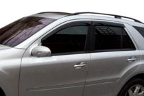 Mercedes ML W163 1997–2005 Logu vēja deflektori (4 gab., HIC) foto 7